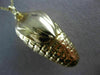 ANTIQUE LARGE 14K YELLOW GOLD CLASSIC CORN STALK HUSK PENDANT #20849
