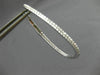 LARGE .28CT DIAMOND 14K WHITE GOLD 3D CLASSIC OVAL INSIDE OUT LOVE HOOP EARRINGS