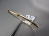 ANTIQUE 5MM TUBE DESIGN .24CT DIAMOND 14KT YELLOW GOLD BANGLE SIMPLY AMAZING!!!!