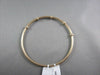 ANTIQUE 5MM TUBE DESIGN .24CT DIAMOND 14KT YELLOW GOLD BANGLE SIMPLY AMAZING!!!!