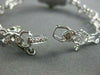 ANTIQUE ART DECO 1.30CT OLD MINE DIAMOND FILIGREE PLATINUM SOLAR WATCH #22177