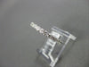 ANTIQUE .51CT ROUND DIAMOND 14K WHITE GOLD ETERNITY RING 2mm BEAUTIFUL! #21704