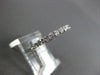 ANTIQUE .51CT ROUND DIAMOND 14K WHITE GOLD ETERNITY RING 2mm BEAUTIFUL! #21704