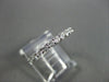 ANTIQUE .51CT ROUND DIAMOND 14K WHITE GOLD ETERNITY RING 2mm BEAUTIFUL! #21704