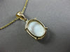 ESTATE 2.22CT AAA OPAL 14KT YELLOW GOLD 3D CLASSIC OVAL FLOATING PENDANT #25446