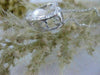 ANTIQUE DIAMOND 7MM SEA PEARL OPEN HEART 18KT WHITE GOLD PENDANT