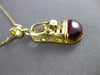 ANTIQUE 14K YELLOW GOLD RED ENAMEL HANDCRAFTED FILIGREE BABY SHOE PENDANT #23511