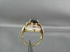 ANTIQUE LARGE 5.70CT DIAMOND & AAA EXTRA FACET SAPPHIRE 18KT YELLOW GOLD RING