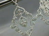 ANTIQUE LARGE 1.99CT DIAMOND 14KT W GOLD FILIGREE FLORAL DROP EARRINGS STUNNING!