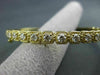 ANTIQUE 1.90CT DIAMOND 18KT YELLOW GOLD CLASSIC FILIGREE BANGLE BRACELET F/G VS