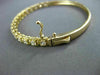 ANTIQUE 1.90CT DIAMOND 18KT YELLOW GOLD CLASSIC FILIGREE BANGLE BRACELET F/G VS