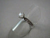 ANTIQUE 14K WHITE GOLD 6MM .91CT DIAMOND ENGAGEMENT RING SIMPLE & BEAUTIFUL!!!!