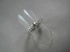 ANTIQUE 14K WHITE GOLD 6MM .91CT DIAMOND ENGAGEMENT RING SIMPLE & BEAUTIFUL!!!!