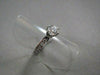 ANTIQUE 14K WHITE GOLD 6MM .91CT DIAMOND ENGAGEMENT RING SIMPLE & BEAUTIFUL!!!!