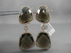 ANTIQUE LARGE 47.81CTW DIAMOND & EXTRA FACET SMOKEY TOPAZ 14KT ROSE GOLD 3D RING