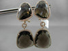 ANTIQUE LARGE 47.81CTW DIAMOND & EXTRA FACET SMOKEY TOPAZ 14KT ROSE GOLD 3D RING