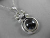 ANTIQUE 925 SILVER AAA ROUND CABOCHON GARNET FILIGREE HANDCRAFTED PENDENT #22519