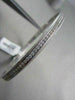ANTIQUE MILGRAIN 2.0CT DIAMOND 14KT WHITE GOLD 5MM WIDE BANGLE ONE OF A KIND!!!!