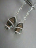 ESTATE WIDE MARQUISE 12.4CT AAA SMOKEY TOPAZ & DIAMOND 18KT W GOLD DROP EARRINGS