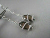 ESTATE WIDE MARQUISE 12.4CT AAA SMOKEY TOPAZ & DIAMOND 18KT W GOLD DROP EARRINGS