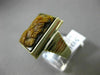 ANTIQUE LARGE BROWN CARNELIAN 14KT YELLOW GOLD 3D RECTANGULAR ROMAN SOLDIER RING