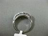 ANTIQUE .10CT OLD MINE DIAMOND 14KT WHITE GOLD FILIGREE 3 STONE ENGAGEMENT RING