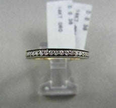 ANTIQUE DIAMOND 14KT BLACK & YELLOW GOLD WEDDING ANNIVERSARY RING SIMPLY AMAZING
