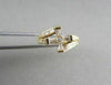 ANTIQUE 1.0CT DIAMOND 14KT YELLOW SQUARE DESIGN COCKTAIL RING ONE OF A KIND!!!!