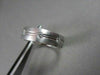 6mm HAND CRAFTED .30CT F VVS DIAMOND 14KT WHITE GOLD RING BAND AMAZING!!!!!!!!!!