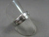 6mm HAND CRAFTED .30CT F VVS DIAMOND 14KT WHITE GOLD RING BAND AMAZING!!!!!!!!!!
