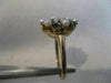 ANTIQUE 1.50CT OLD MINE DIAMOND AAA SAPPHIRE & PEARL 14K YELLOW GOLD 3D RING 815