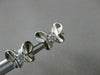 ANTIQUE .14CT DIAMOND BUTTERFLY 14KT WHITE GOLD EARRINGS SIMPLY AMAZING!! #21312