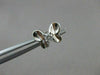 ANTIQUE .14CT DIAMOND BUTTERFLY 14KT WHITE GOLD EARRINGS SIMPLY AMAZING!! #21312