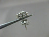 ANTIQUE .14CT DIAMOND BUTTERFLY 14KT WHITE GOLD EARRINGS SIMPLY AMAZING!! #21312