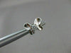 ANTIQUE .14CT DIAMOND BUTTERFLY 14KT WHITE GOLD EARRINGS SIMPLY AMAZING!! #21312