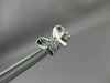 ANTIQUE .14CT DIAMOND BUTTERFLY 14KT WHITE GOLD EARRINGS SIMPLY AMAZING!! #21312