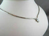 ANTIQUE 1.10CT 18K DIAMOND FLOWER DIAMOND BY THE YARD WHITE GOLD NECKLACE F VVS