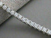ANTIQUE 3.40CT DIAMOND 14K WHITE GOLD MODERN RECTANGLE BRACELET 7" F/G VVS #1495
