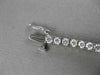 ANTIQUE 3.40CT DIAMOND 14K WHITE GOLD MODERN RECTANGLE BRACELET 7" F/G VVS #1495