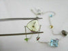 ANTIQUE 43CTW MULTI COLOR / MULTI SHAPE 14KT W NECKLACE