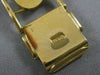 ANTIQUE WIDE 21K & 14K YELLOW GOLD JULES JERGENSON SWISS WATCH 18MM 7.75" #20176