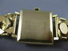 ANTIQUE WIDE 21K & 14K YELLOW GOLD JULES JERGENSON SWISS WATCH 18MM 7.75" #20176