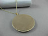 ANTIQUE LARGE 14KT YELLOW GOLD VICTORIAN FILIGREE PENDANT WITH PICTURE #22516