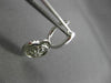 ANTIQUE 1.53CT PINK SAPPHIRE & DIAMOND 18KT WHITE GOLD FLOWER HANGING EARRINGS