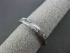 ANTIQUE 14KT WHITE GOLD 3D FLORAL FILIGREE WEDDING ANNIVERSARY RING 2mm #18938