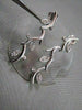 ANTIQUE .40CT DIAMOND LEAF 14KT W GOLD DROP HANGING EARRINGS ONE OF A KIND!!!!