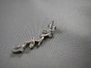 ANTIQUE .40CT DIAMOND LEAF 14KT W GOLD DROP HANGING EARRINGS ONE OF A KIND!!!!