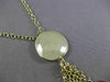 ANTIQUE 36.0CT EXTRA FACET MULTI COLOR SAPPHIRE 14KT YELLOW GOLD LARIAT NECKLACE