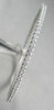 ANTIQUE NARROW 2.54CT DIAMOND 18KT WHITE GOLD 2MM WIDE BANGLE SIMPLE & BEAUTIFUL