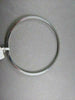ANTIQUE NARROW 2.54CT DIAMOND 18KT WHITE GOLD 2MM WIDE BANGLE SIMPLE & BEAUTIFUL